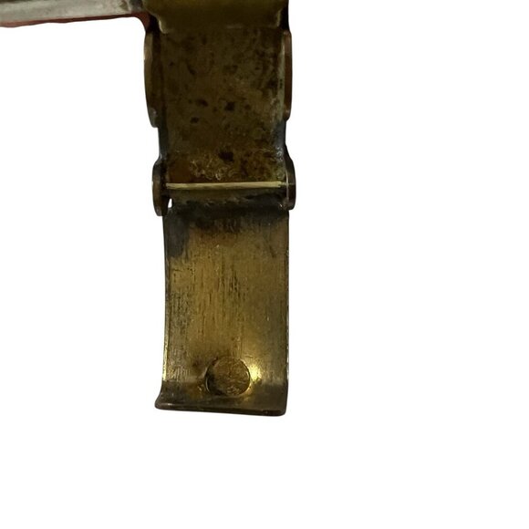 Gold Tone Multi-Strand Cascade Necklace Made In Germany 10" Vintage - Picture 5 of 9